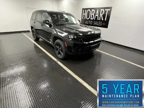 Black 2023 Jeep Grand Cherokee L for sale in Hobart, IN