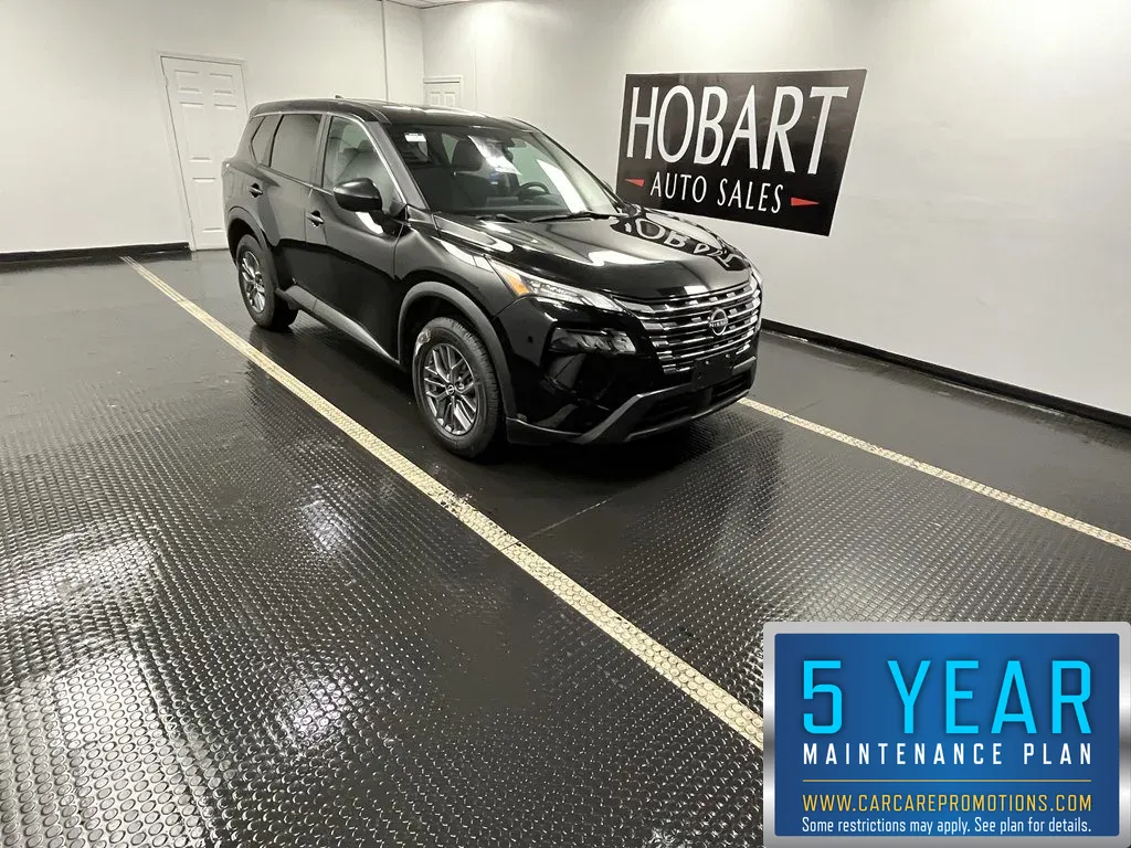 Black 2024 Nissan Rogue S for sale in Hobart, IN