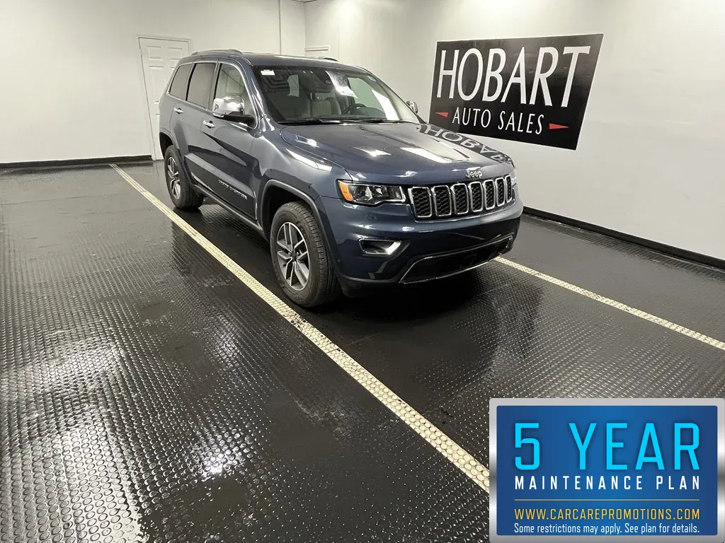 Blue 2020 Jeep Grand Cherokee Limited for sale in Hobart, IN