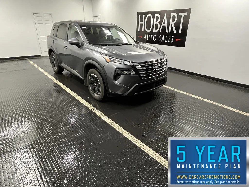 Gray 2024 Nissan Rogue SV for sale in Hobart, IN