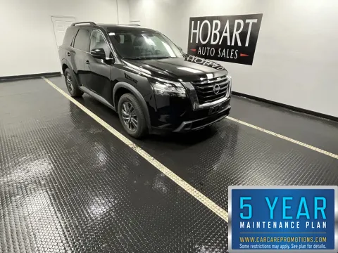 Black 2022 Nissan Pathfinder SV for sale in Hobart, IN