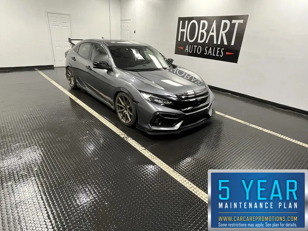 Gray 2020 Honda Civic Hatchback EX for sale in Hobart, IN