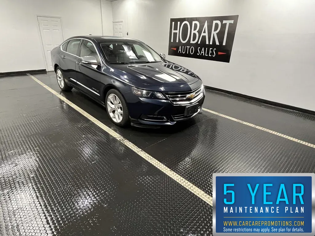 Blue 2018 Chevrolet Impala Premier for sale in Hobart, IN