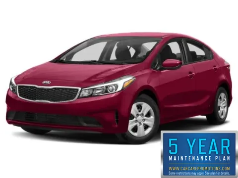 Red 2018 Kia Forte LX for sale in Hobart, IN