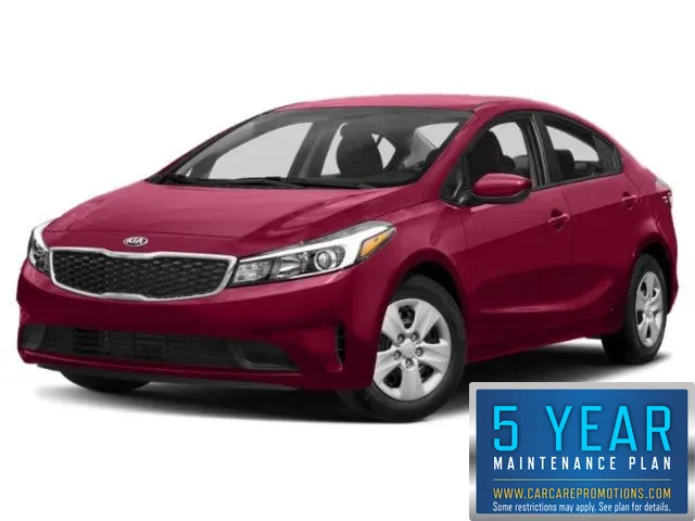Red 2018 Kia Forte LX for sale in Hobart, IN