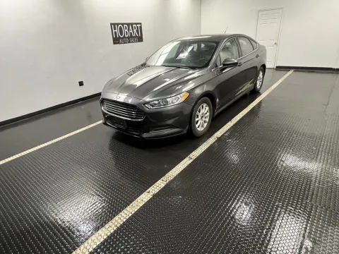 Another view of 2015 Ford Fusion S for sale in Hobart, IN at Hobart Auto Sales