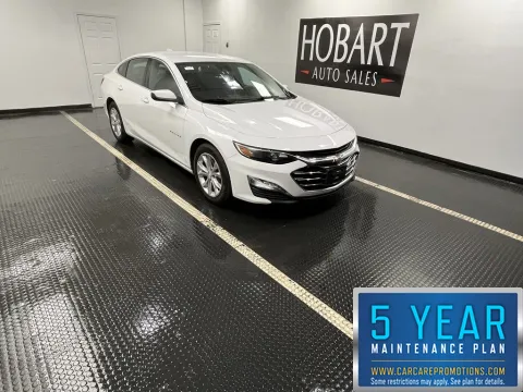 White 2022 Chevrolet Malibu LT for sale in Hobart, IN