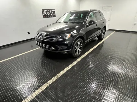 Another view of 2017 Volkswagen Touareg Wolfsburg Edition for sale in Hobart, IN at Hobart Auto Sales