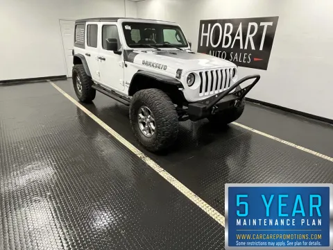 White 2019 Jeep Wrangler Unlimited Sport S for sale in Hobart, IN