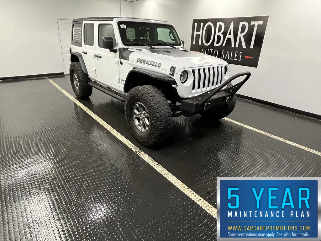 White 2019 Jeep Wrangler Unlimited Sport S for sale in Hobart, IN