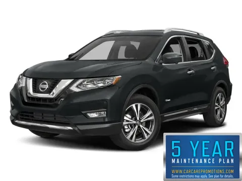 Black 2018 Nissan Rogue SV Hybrid for sale in Hobart, IN