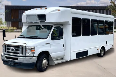 Another view of 2023 Ford E450 for sale in Ozark, MO at Master's Transportation - Springfield