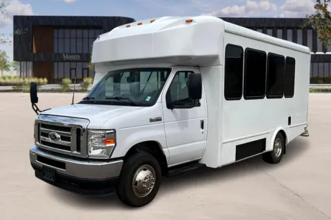 Another view of 2023 Ford E450 for sale in Denver, CO at Master's Transportation - Denver