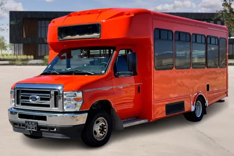Another view of 2021 Ford E450 for sale in Denver, CO at Master's Transportation - Denver