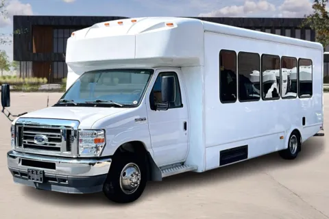 Another view of 2022 Ford E450 E-450 SD for sale in Capitol Heights, MD at Master's Transportation - Washington, D.C.