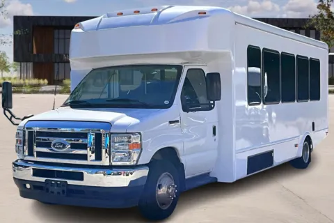 Another view of 2024 Ford E450 for sale in Capitol Heights, MD at Master's Transportation - Washington, D.C.
