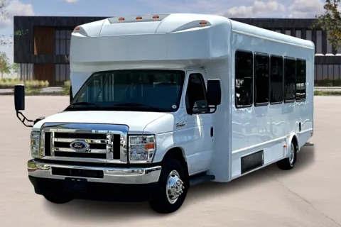 Another view of 2025 Ford E450 for sale in Corona, CA at Master's Transportation - Los Angeles