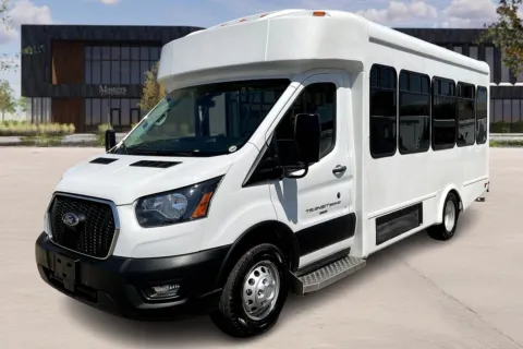 Another view of 2024 Ford Transit for sale in Fontana, CA at Master's Transportation - Los Angeles