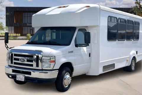 Another view of 2016 Ford E450 for sale in Fontana, CA at Master's Transportation - Los Angeles