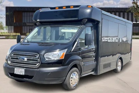 Another view of 2017 Ford Transit for sale in Fontana, CA at Master's Transportation - Los Angeles