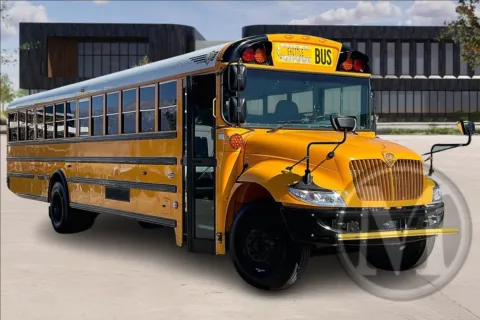 Yellow 2024 IC Bus INTEGRATED CE S BUS for sale in Fontana, CA
