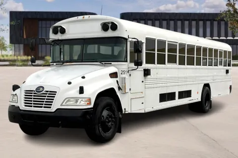 Another view of 2015 Blue Bird VISION for sale in Fontana, CA at Master's Transportation - Los Angeles