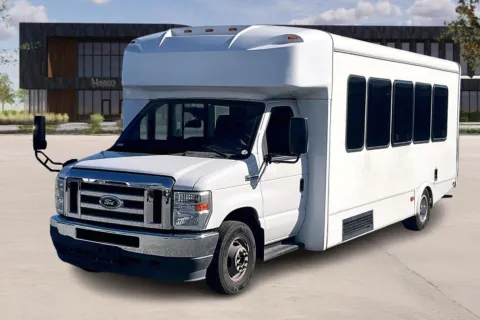 Another view of 2023 Ford E450 for sale in Fontana, CA at Master's Transportation - Los Angeles