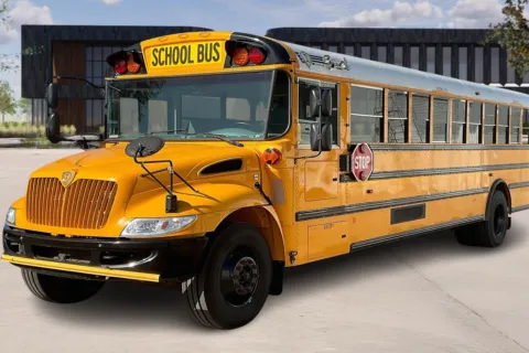 Another view of 2024 IC Bus CE for sale in Fontana, CA at Master's Transportation - Los Angeles