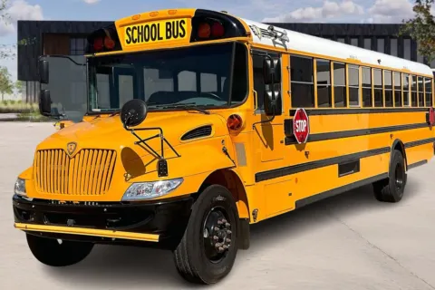 Another view of 2024 IC Bus CE for sale in Fontana, CA at Master's Transportation - Los Angeles