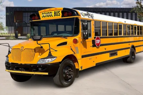 Another view of 2024 IC Bus CE for sale in Fontana, CA at Master's Transportation - Los Angeles