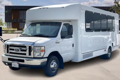 Another view of 2019 Ford E450 for sale in Fontana, CA at Master's Transportation - Los Angeles
