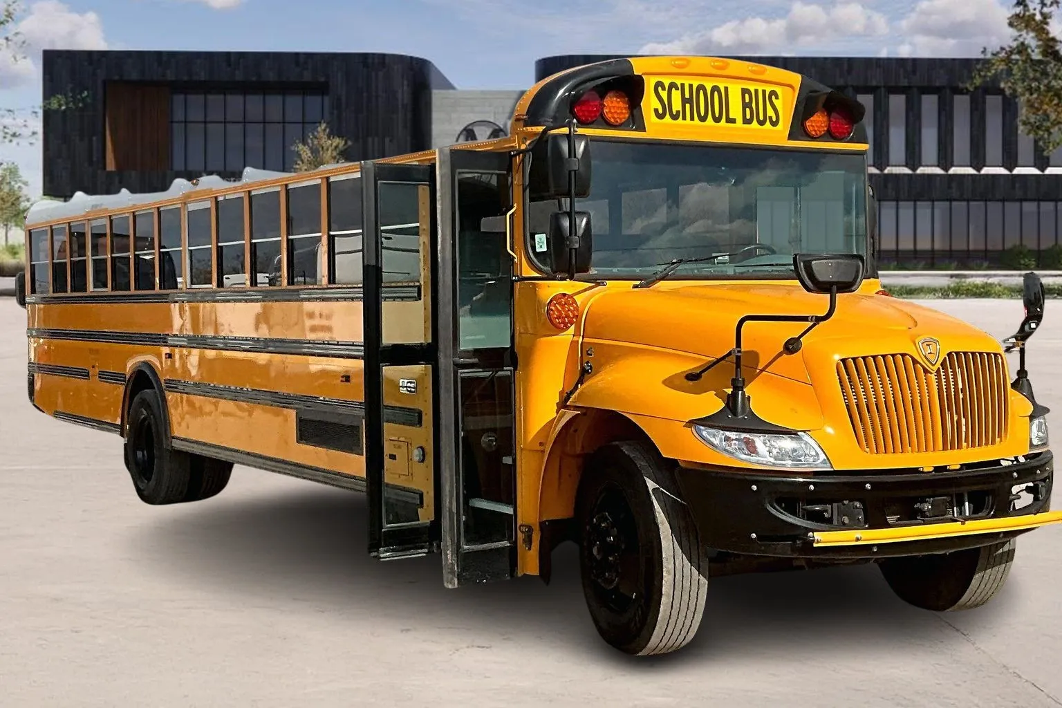 Yellow 2024 IC Bus CE for sale in Irving, TX