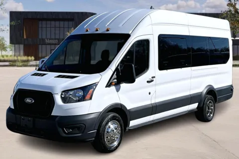 Another view of 2023 Ford Transit for sale in Wood River, IL at Master's Transportation - St. Louis