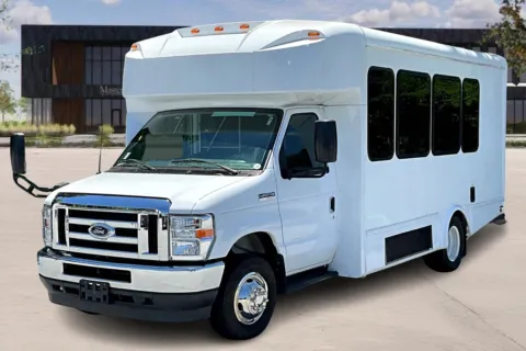 Another view of 2023 Ford E450 for sale in Wood River, IL at Master's Transportation - St. Louis