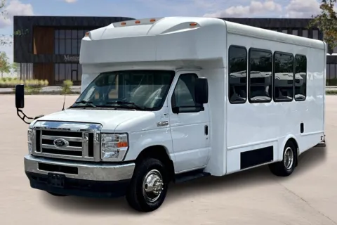 Another view of 2023 Ford E450 for sale in Orlando, FL at Master's Transportation - Orlando