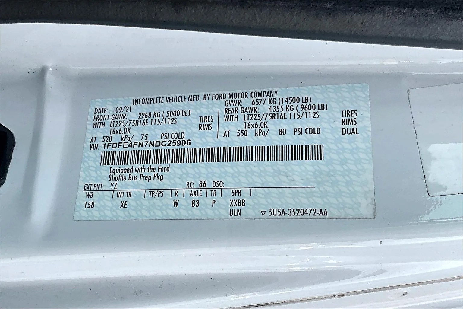 2022 Ford E-Series Cutaway Base - Photo 13