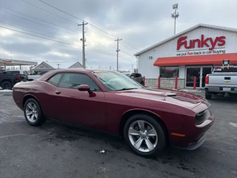 Red 2017 Dodge Challenger SXT for sale in Grove City, OH