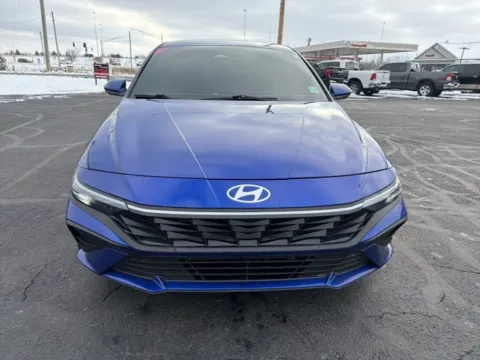 Photos of 2025 Hyundai Elantra Hybrid Blue for sale in Grove City, OH at Funky's Automotive - A division of ETC Auto Group