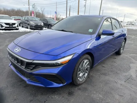 Another view of 2025 Hyundai Elantra Hybrid Blue for sale in Grove City, OH at Funky's Automotive - A division of ETC Auto Group