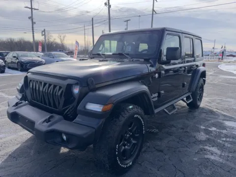 Another view of 2018 Jeep Wrangler Unlimited Sport for sale in Grove City, OH at Funky's Automotive - A division of ETC Auto Group