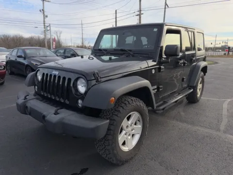 Another view of 2017 Jeep Wrangler Unlimited Sport for sale in Grove City, OH at Funky's Automotive - A division of ETC Auto Group