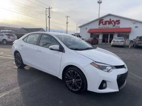 White 2015 Toyota Corolla S Plus for sale in Grove City, OH