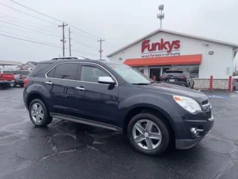 Blue 2015 Chevrolet Equinox LTZ for sale in Grove City, OH