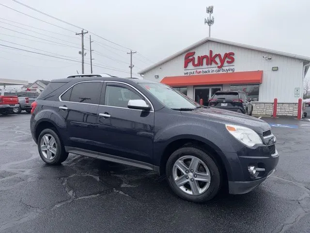 Blue 2015 Chevrolet Equinox LTZ for sale in Grove City, OH