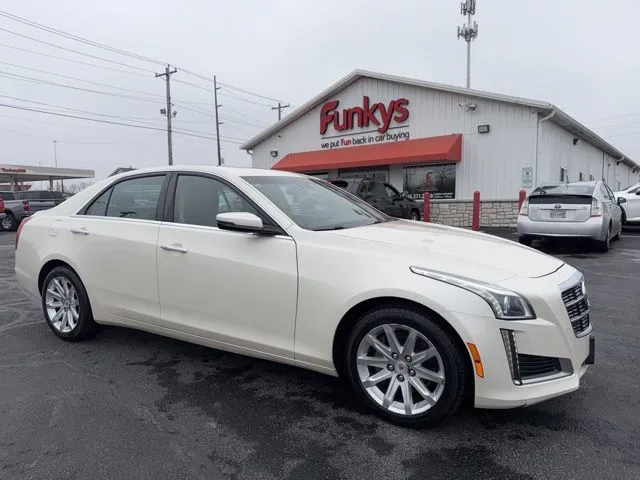 White 2014 Cadillac CTS 2.0L Turbo Luxury for sale in Grove City, OH