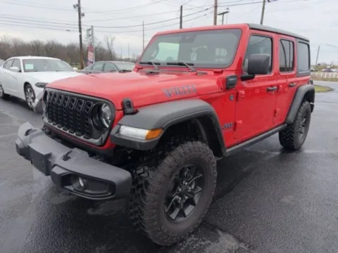 Another view of 2025 Jeep Wrangler Willys 4xe for sale in Grove City, OH at Funky's Automotive - A division of ETC Auto Group