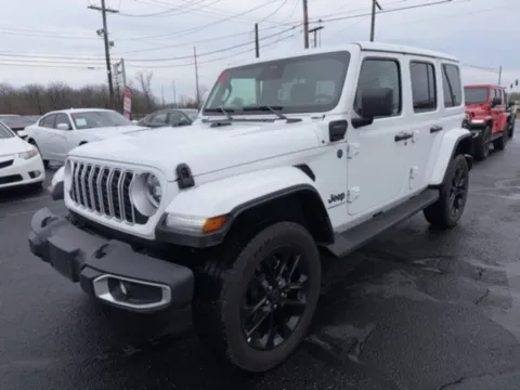 Another view of 2025 Jeep Wrangler Sahara 4xe for sale in Grove City, OH at Funky's Automotive - A division of ETC Auto Group