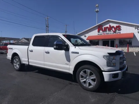 White 2016 Ford F-150 Platinum for sale in Grove City, OH