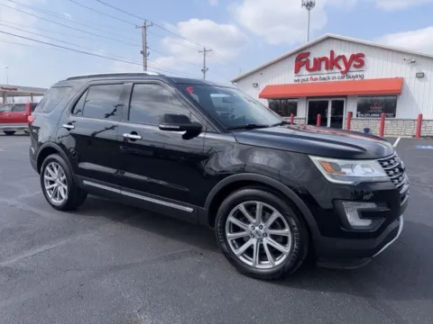 Black 2017 Ford Explorer Limited for sale in Grove City, OH