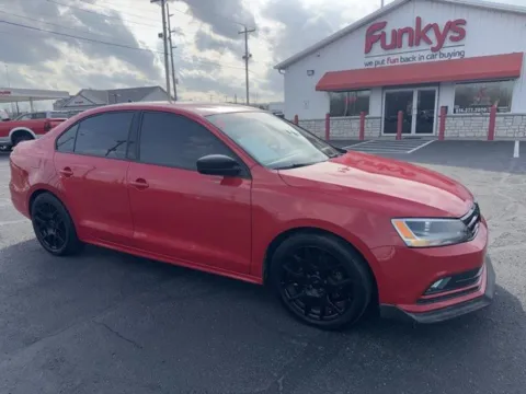 Red 2016 Volkswagen Jetta 1.8T Sport for sale in Grove City, OH